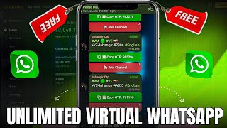 Virtual WhatsApp Number Free Mai Kaise Banaye 🔥 Latest Working Method / Hindi Urdu screenshot 4