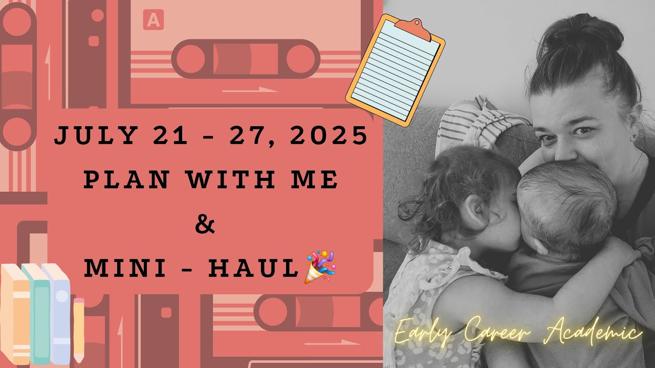 July 21 - 27 Plan With Me & Mini-Haul | Passion Planner
