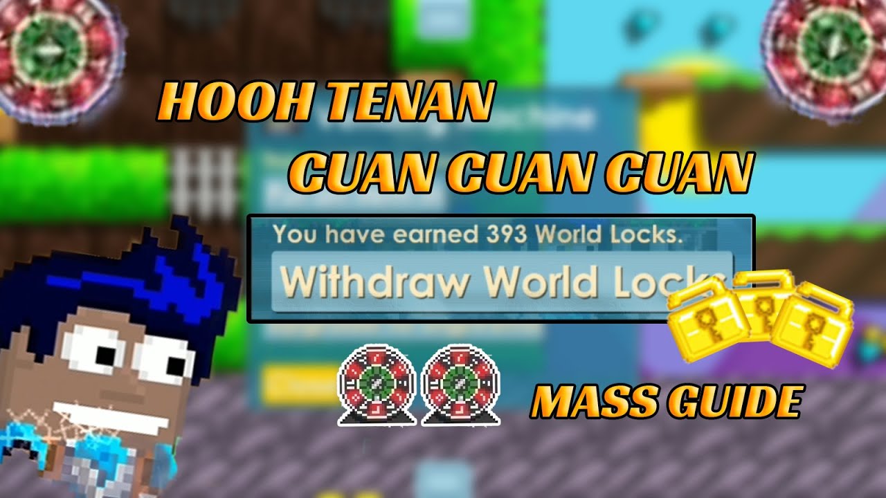 Laku Keras!!! Profit Mass Roulette Wheel Growtopia YouTube