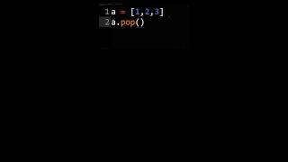 How To Remove The First Element of a List In Python