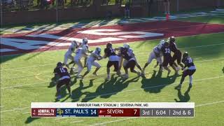 HIGHLIGHTS - Varsity Football vs. St. Paul’s (10/13/23)