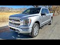 2021 Ford F-150 Limited Powerboost Hybrid Walkaround + Exhaust (No Talking)