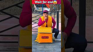 Delivery Boy = Hidden Beast 💪😱#BeastMode #WorkoutPrank #ViralShorts #UnexpectedStrength