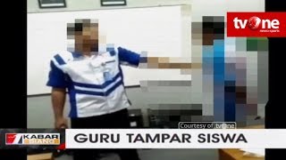 Guru Yang Videonya Viral Saat Menampar Dua Siswa Dalam Kelas, Kini Ditahan Polisi