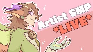 ARTIST SMP 🔴LIVE🔴LORE W/ NAGA & ARTEMIS What the problem?