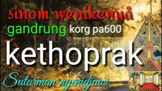 gandrung kethoprak sinom Wenikenya sl.9