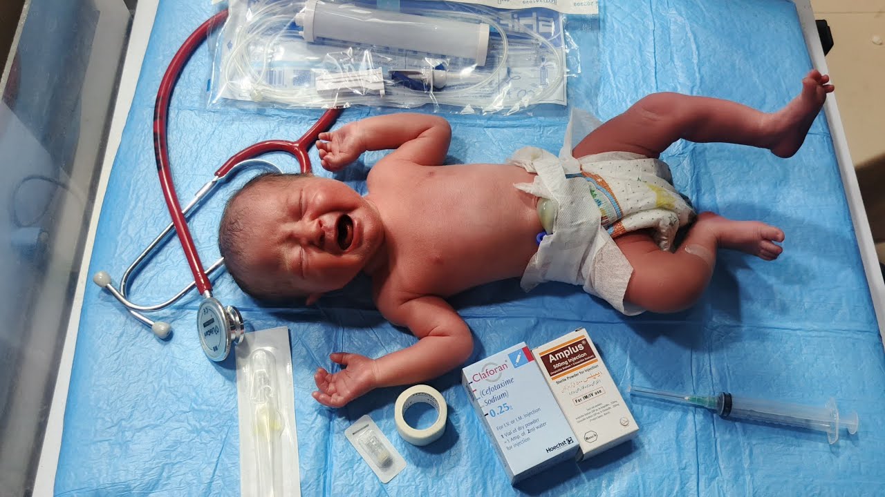 Newborn After Birth IV Line Care & First Medication | NICU Nurse Step-by-Step Guide