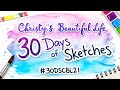 Day 13 of 30 Days of Sketches - Amee Jay - FabYOUlous