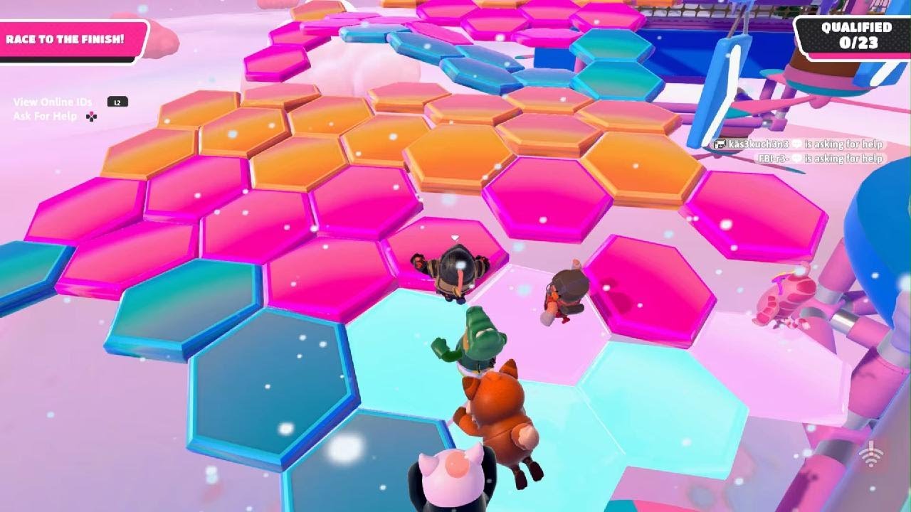 Fall Guys Tundra Run Speedrun (33.58s)