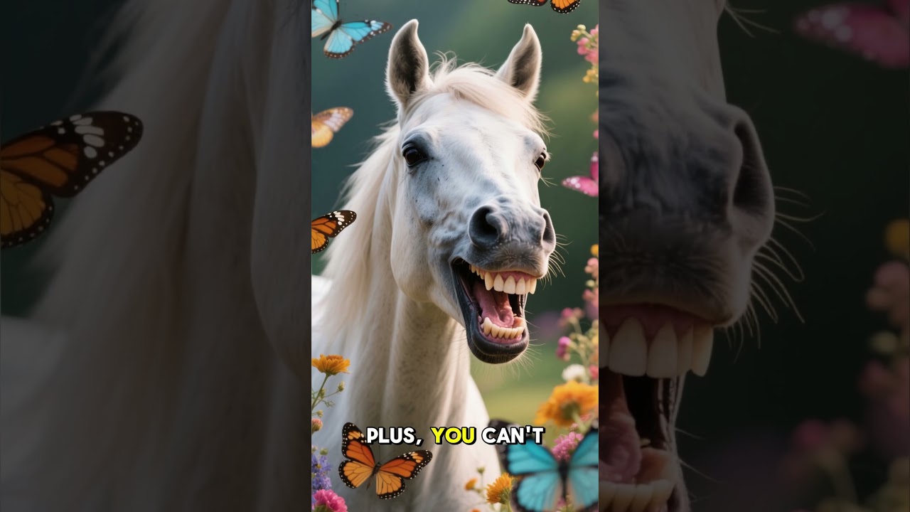 👀 The Animal with 360° Vision! 👀🐴 (Horse Facts)