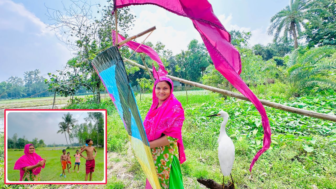 ঝড়ো বাতাসে চং ঘুড়ি উড়াইয়া আসমা বিপাকে | Bd life