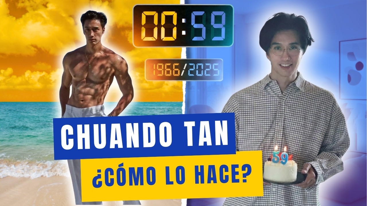 59 Años y SIN Arrugas: ¿Qué hace Chuando Tan para no envejecer?