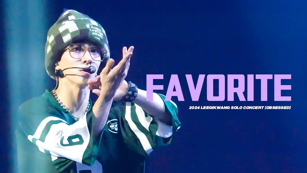 2024 LEEGIKWANG SOLO CONCERT [OBSESSED] - Favorite l 하이라이트 이기광