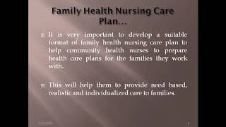 Implementation and  Evaluation  of Family Health Nursing Process screenshot 5