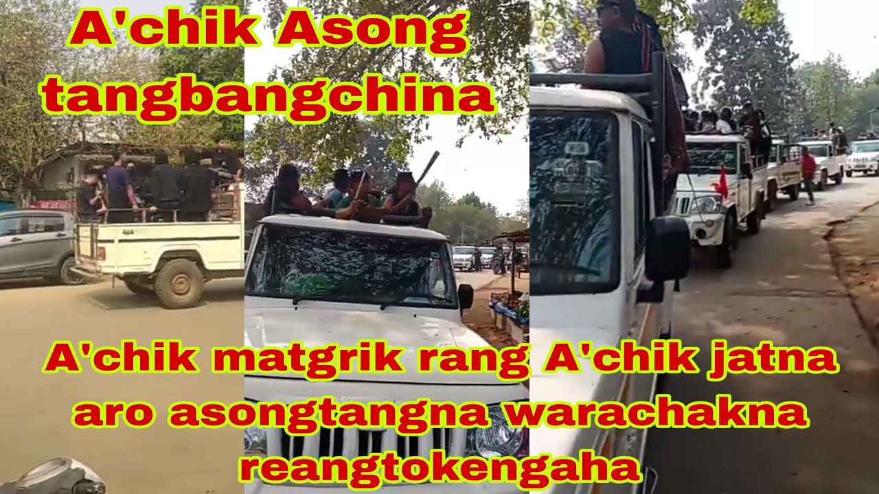 A'chik jat na aro Asongtangna warachakna A'chik matgrik rang reangtokengaha nibon