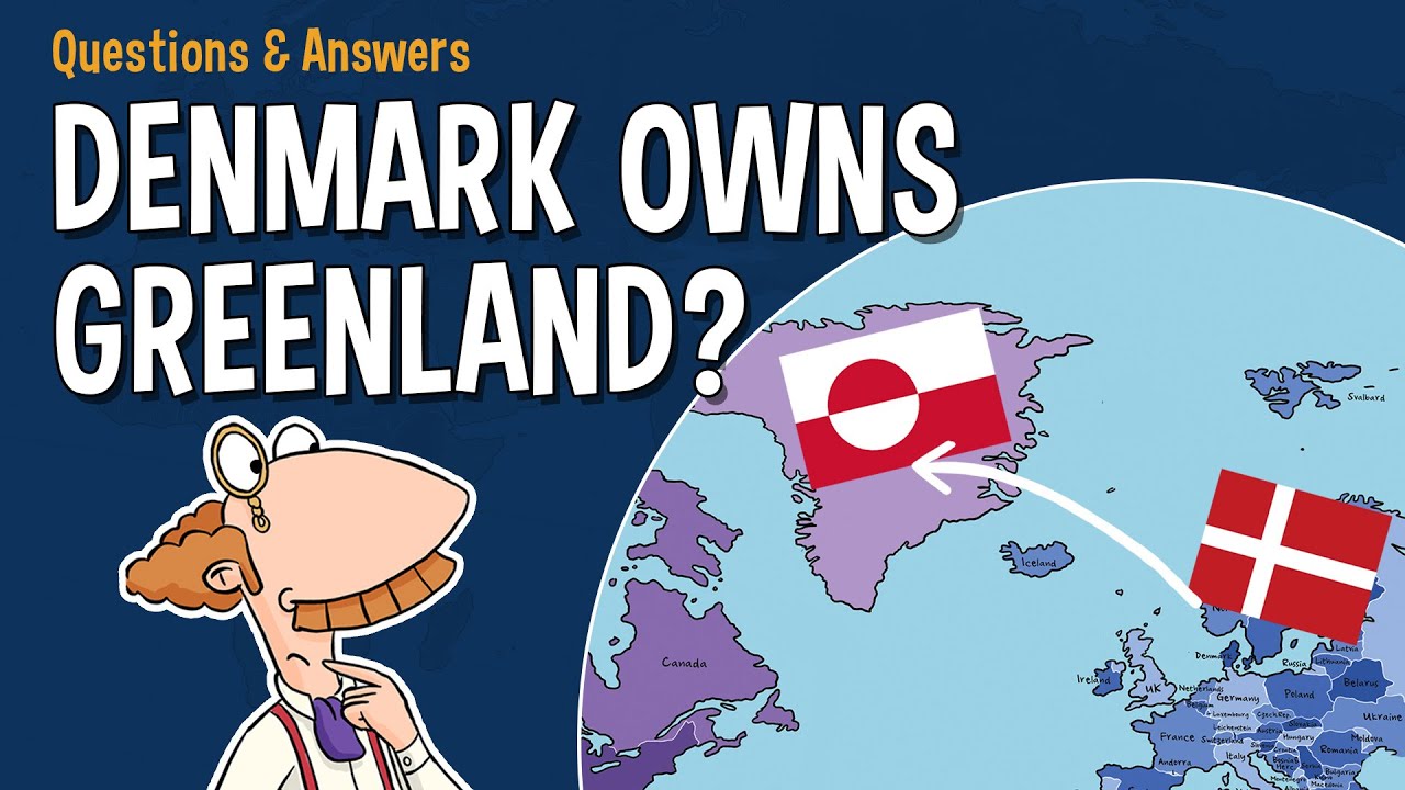 The history of why Denmark owns Greenland Greenland for kids YouTube