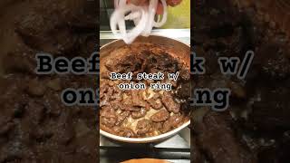 Beef steak  #beefrecipe #foodclips #easy #cooking #homecooking #pinoyfoodies #howto #shortsvideo