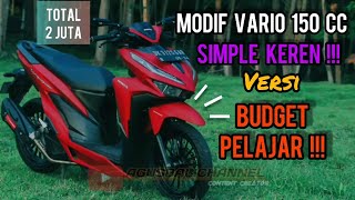 MODIF VARIO 150 SIMPLE KEREN❗/  VARIO 150 RACING LOOK