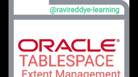 24  _ Tablespace Management {Part-1} in Oracle DBA. Free Online Training 2023  @ravireddye-learning