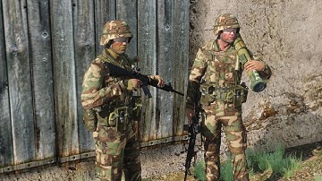 Arma 3: Castle Assault TSB (Zeus POV)