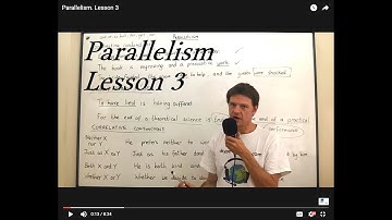 Parallelism. Lesson 3
