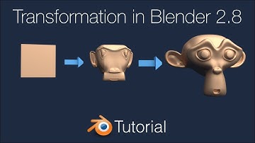[2.8] Blender Transformation Animation Tutorial
