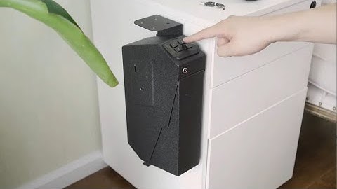 How to program RPNB RP311E Bedside Pistol Safe