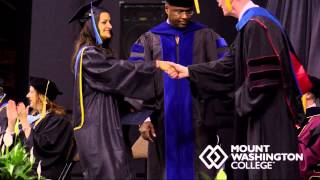 2014 Mount Washington College Graduation for Associate of Arts - Liberal Studies (HCB)