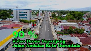 Takjub! Wajah Baru Jalan Andalas Kota Gorontalo Tahun 2023