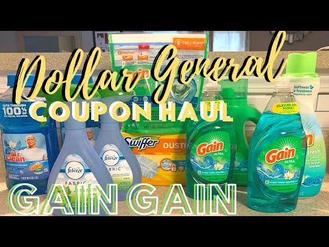 GAIN, GAIN GAIN!! DOLLAR GENERAL COUPON HAUL