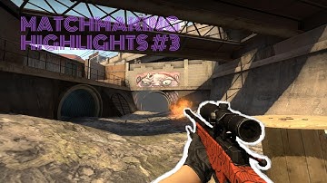 CS:GO Highlights #3 - Canals & Cache Ace, 1v4 AWP Clutch