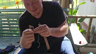 Flint knapping Raw Texas chirt 
