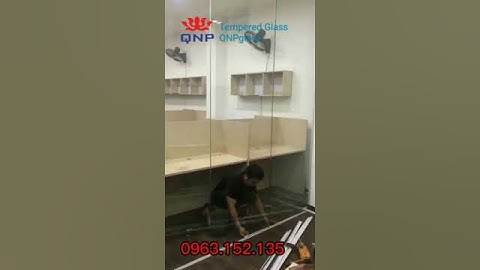 Lắp Nẹp Sập Vách Kính Cường Lực #shorts