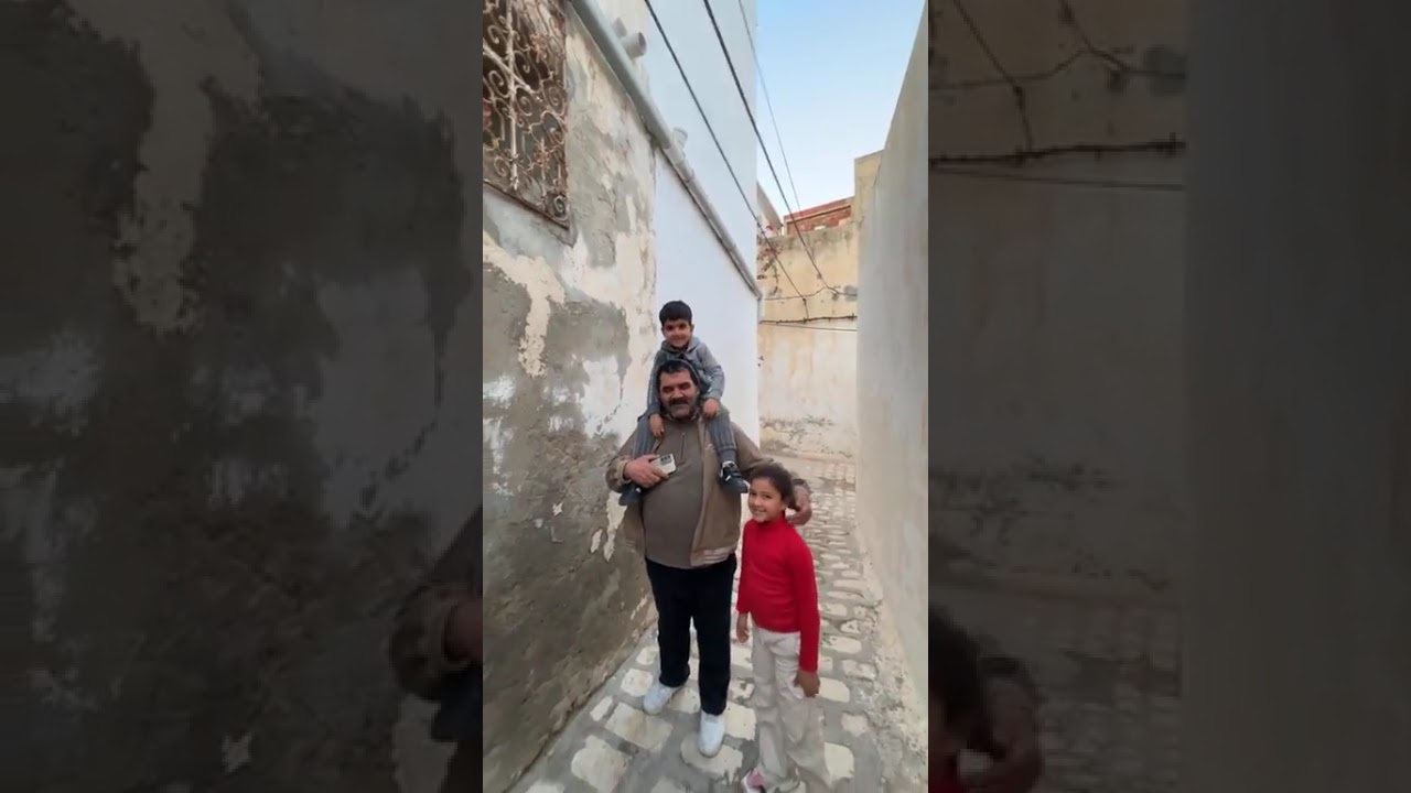 تحويسة في زناقي المدينة العتيقة سوسة قبل أذان المغرب بقليل 