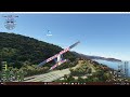 MSFS 2020 CubCrafters X Cub Red Bull aircraft around and on the Rande Bridge
