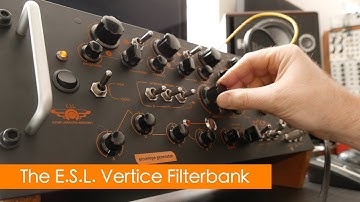The Euterpe Synthesizer Laboratories (E.S.L) Vertice analog filterbank