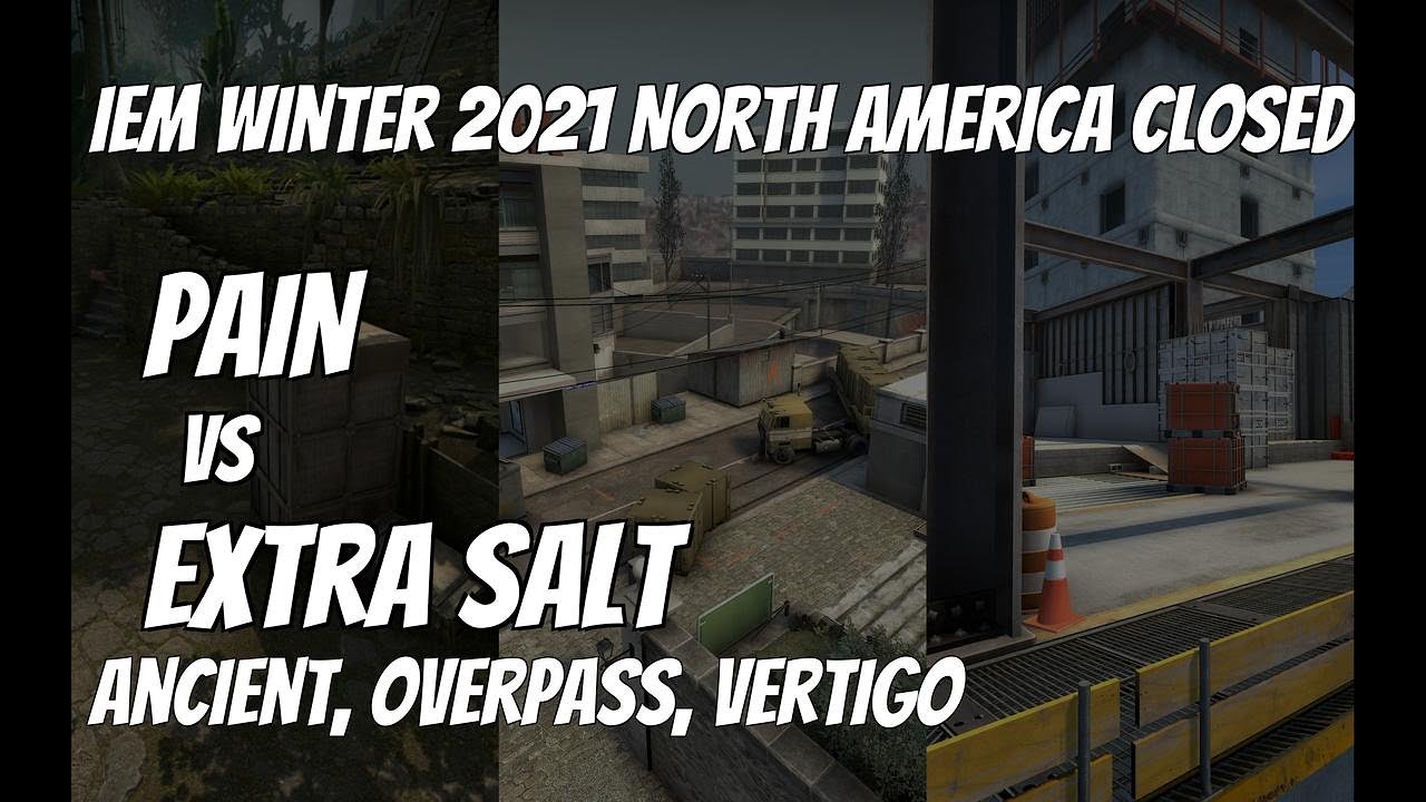 paiN vs Extra Salt Recap / Lower Bracket final at IEM Winter 2021 North America Closed Qualifier