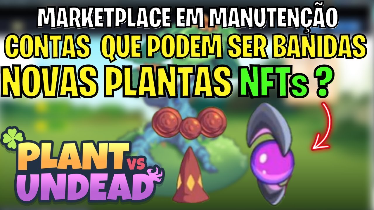 MANUTENÇÃO NO MARKETPLACE DO PLANT VS UNDEAD
