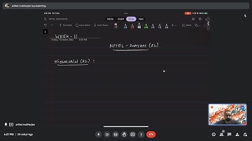 NPTEL   Course on Reinforcement Learning 2022   Week 11