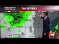 First Alert Forecast: Dry through Friday, rain on the way