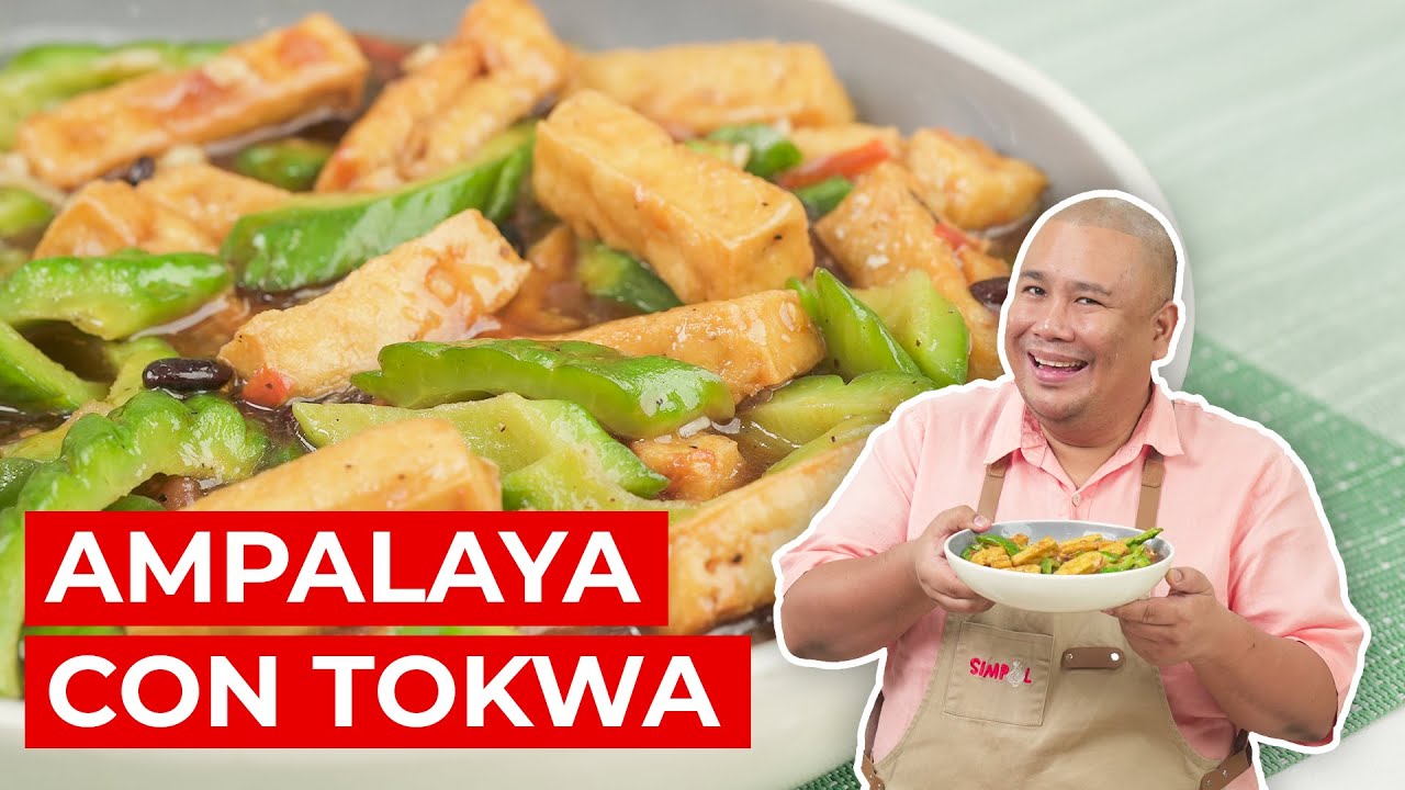 Ampalaya Con Tokwa Recipe | SIMPOL | CHEF TATUNG