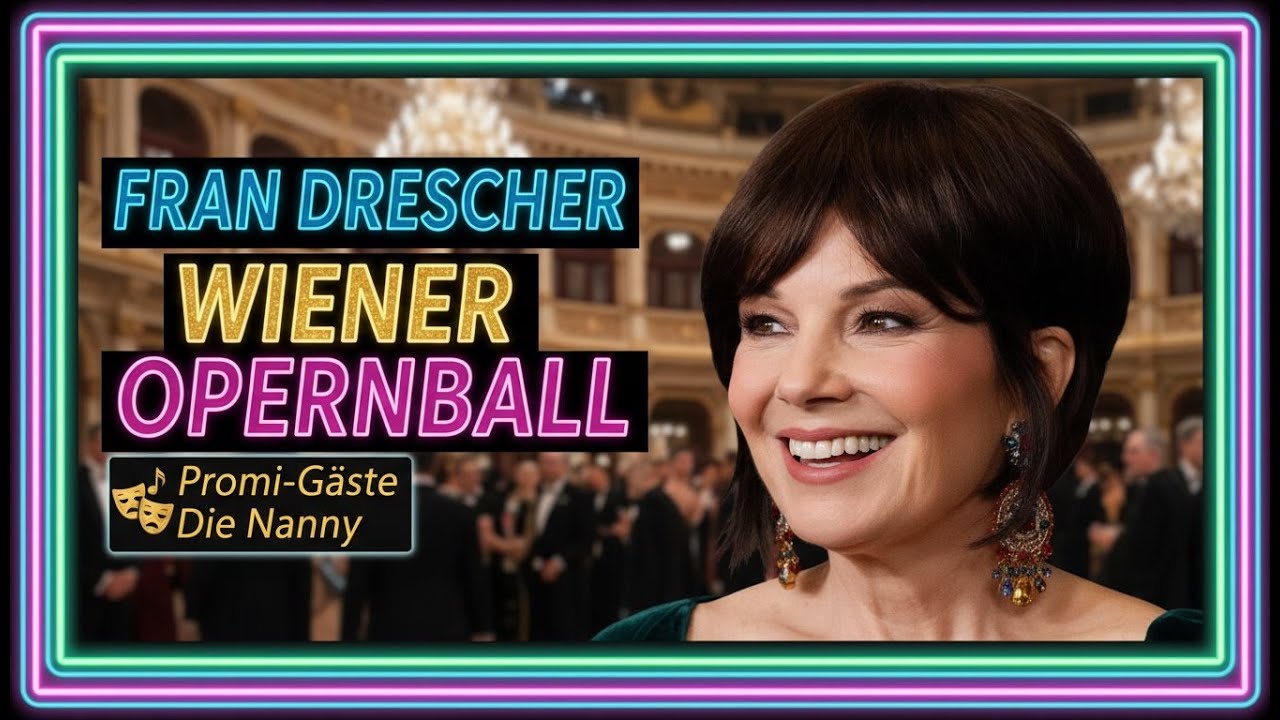Promi Gäste Die Nanny Schauspielerin Fran Drescher kommt zum Wiener Opernball