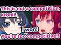 Kronii Got Overly Competitive Towards Irys Over Nothing and It's Hilarious