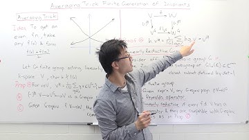 The averaging trick and finite generation of invariants