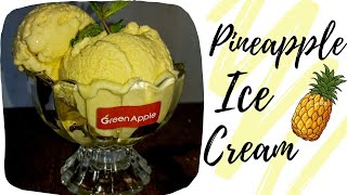 Pineapple Ice Cream @HIRAS RECIPES