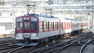 【A更新車】近鉄1233系VE34編成+8400系L08編成 大和西大寺到着