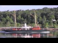 Yacht Cangarda Steams thru The Cape Cod Canal