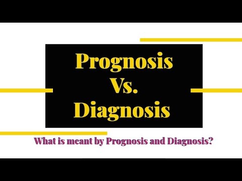Prognosis Vs. Diagnosis|How to make diagnosis of mental disorder ...