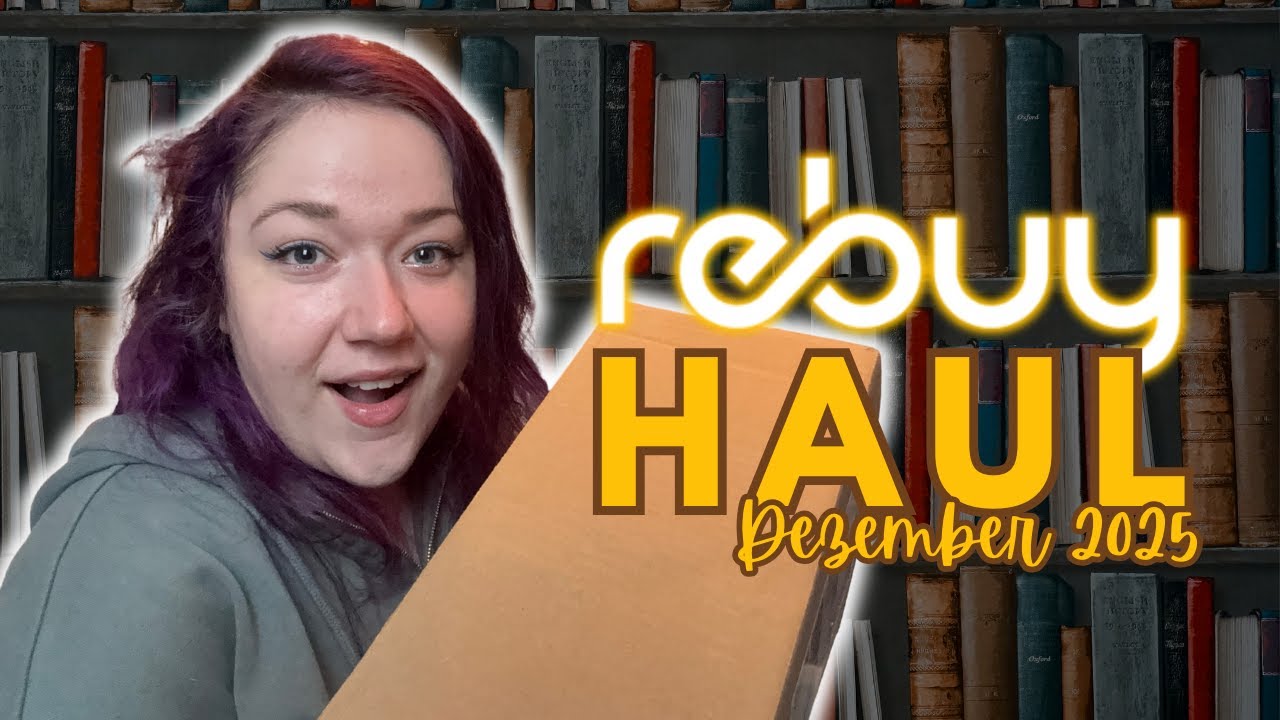XL REBUY UNPACKING 🎄| Bookhaul: Wurde mir ein Weihnachtsgeschenk gemacht? | Gebrauchte Bücher