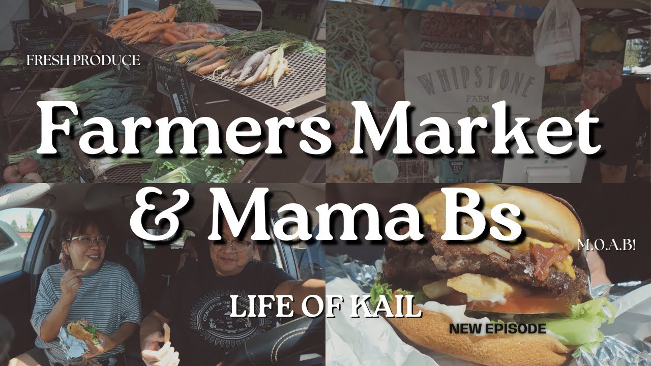 Family Day Out: A Farmers Market Stroll & Takeout From a Local Flagstaff Burger Joint | Mama B's